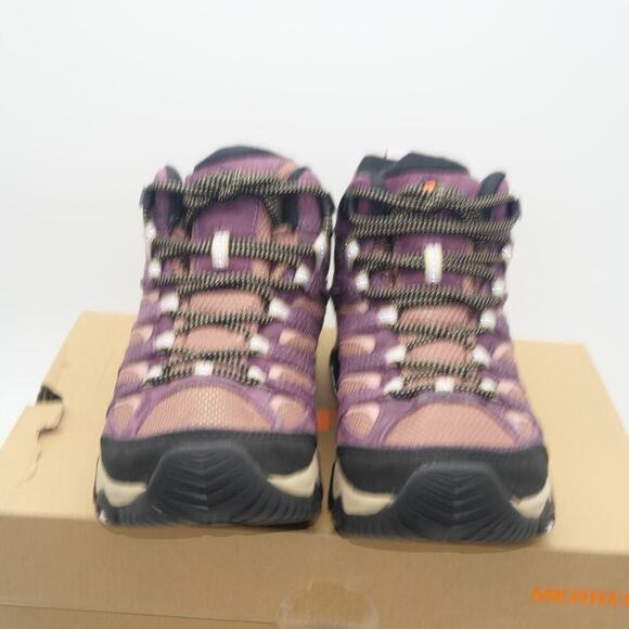 NEW Merrell Moab 3 Mid WP Hiking Boots Women's 10 Burgundy Burlwood Purple - Picture 6 of 9
